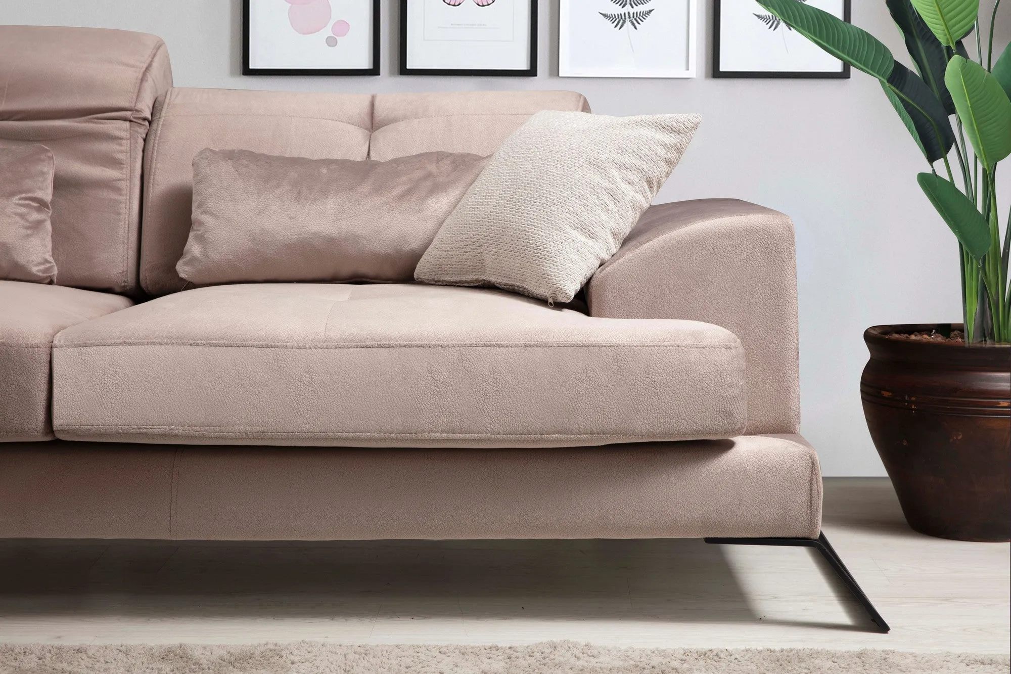 Frido Corner Left (Chl 3R) - Beige