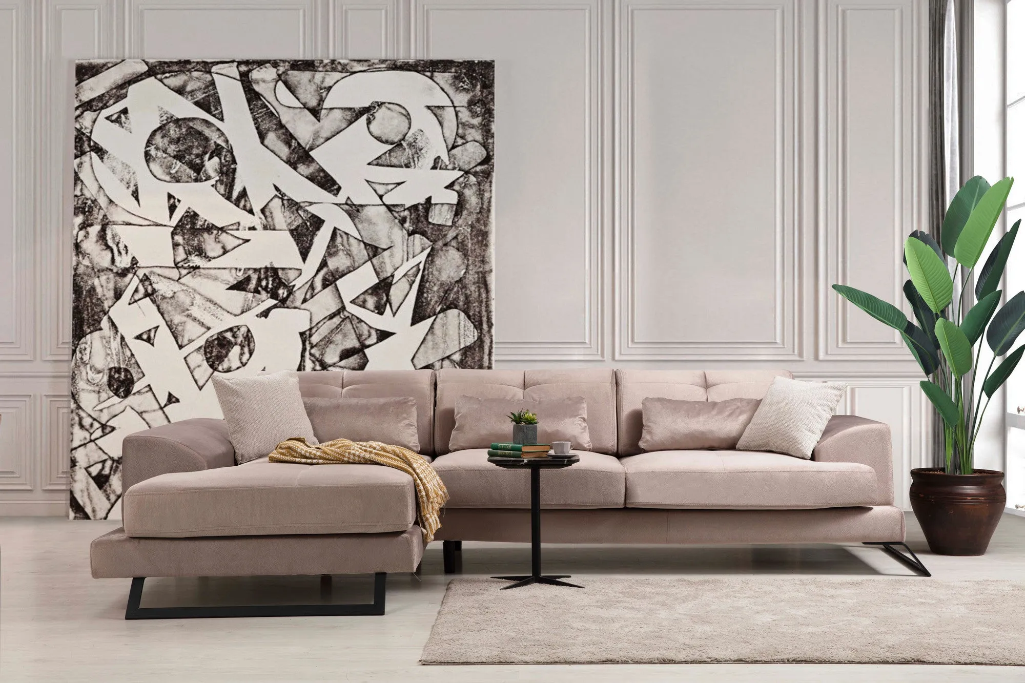Frido Corner Left (Chl 3R) - Beige