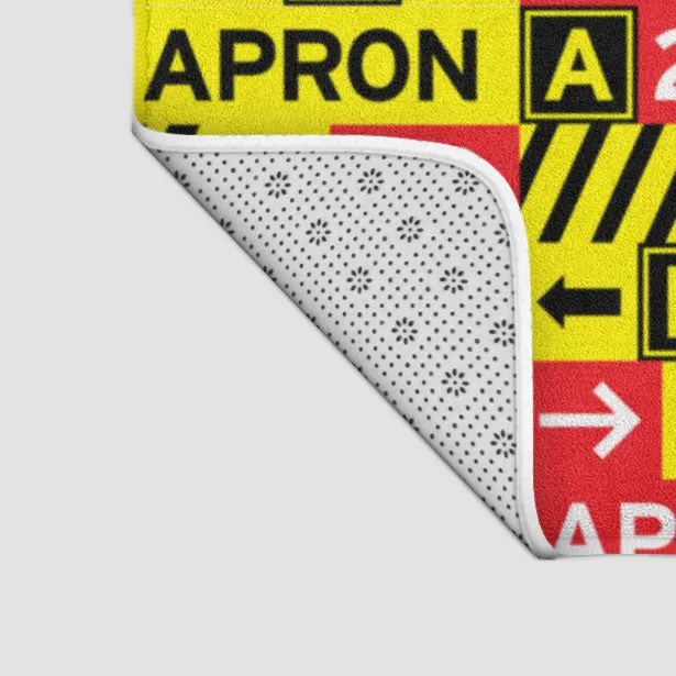 Runway Signs - Bath Mat